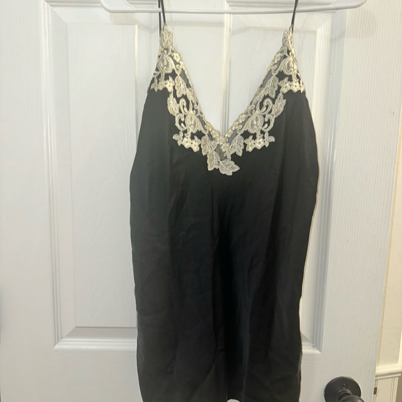 La Perla Maison Camisole with Floral Embroidery Top Only - Picture 3 of 7